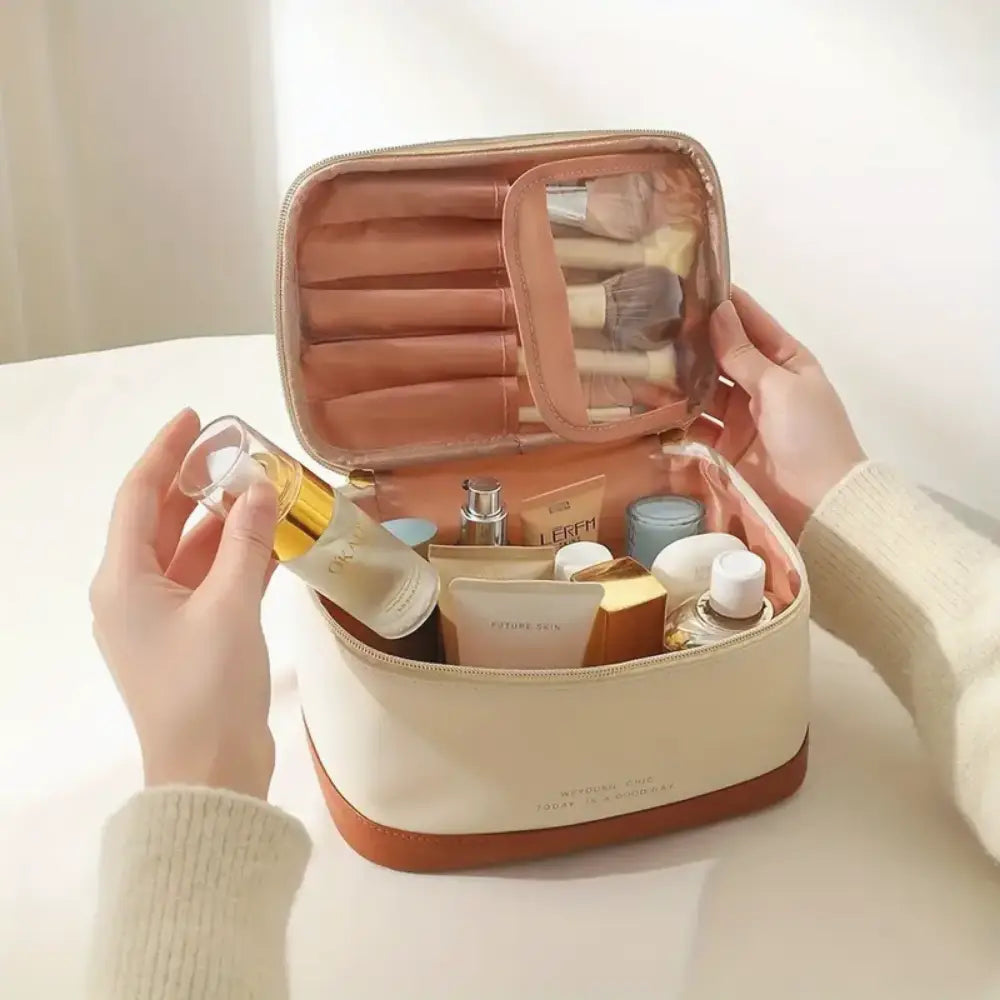 case vanity avec compartiment interieur