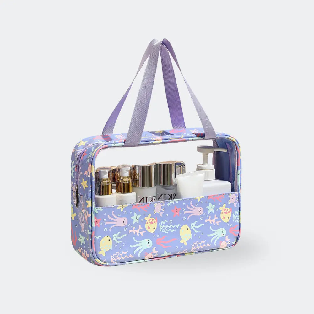 grande trousses de toilette animaux de la mer