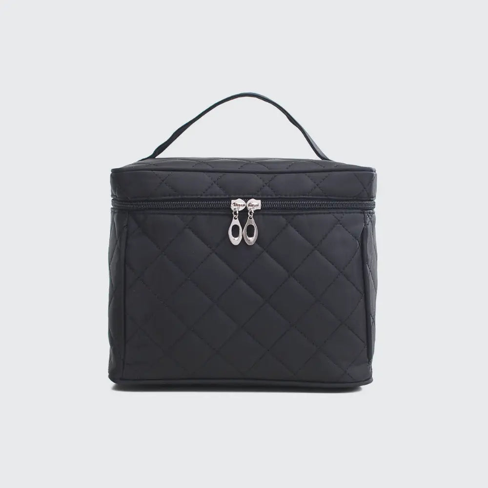 sac vanity noir matellasse pour femme Image