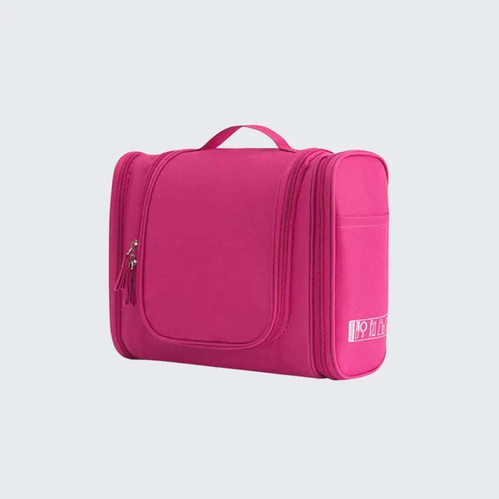 sac vanity rigide rose fushia pour femme voyage