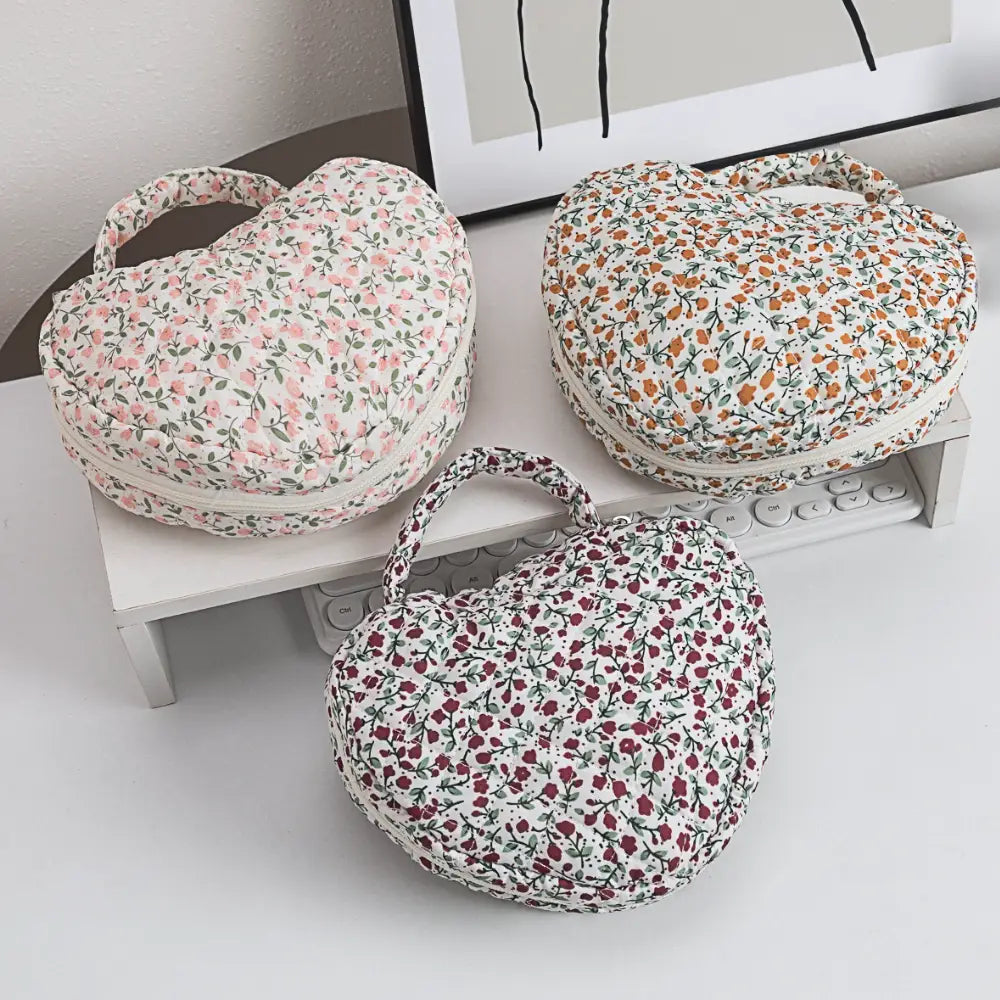 trousse de toilette coeur