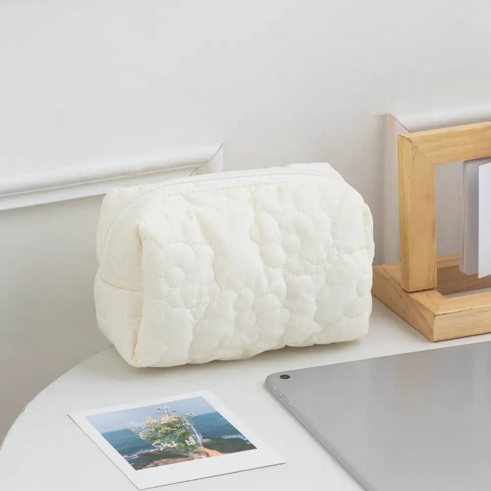 trousse de toilette coton beige Image