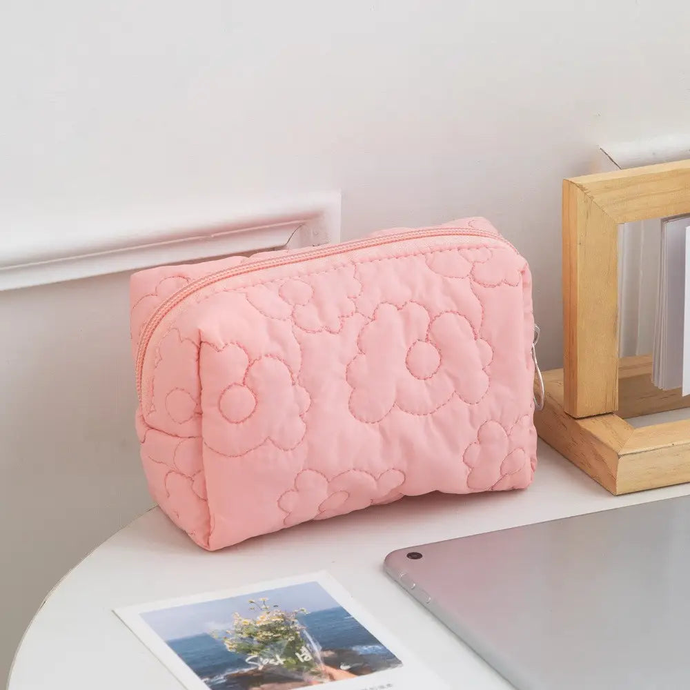 trousse de toilette coton rose Image