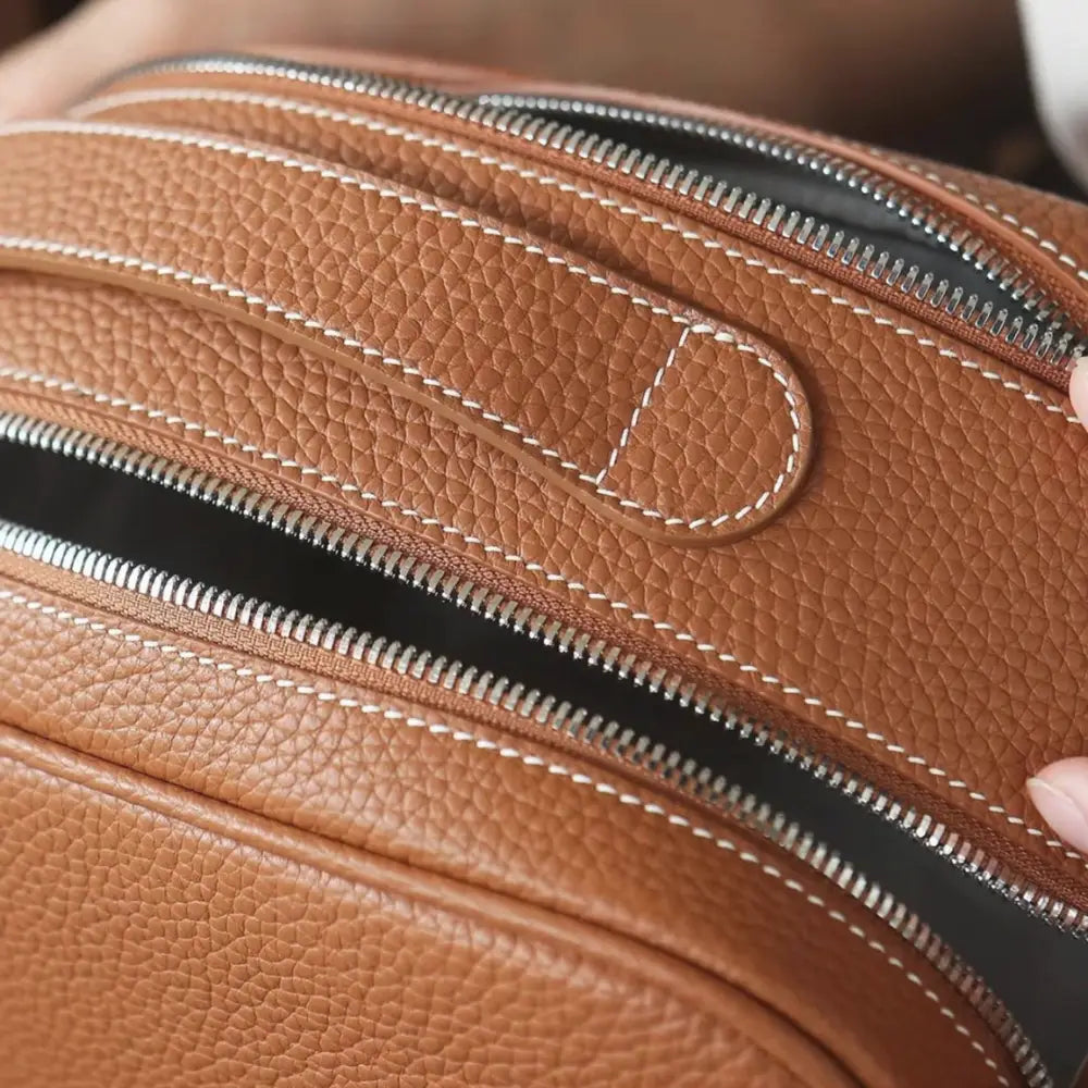 trousse de toilette cuir pour homme impermeable