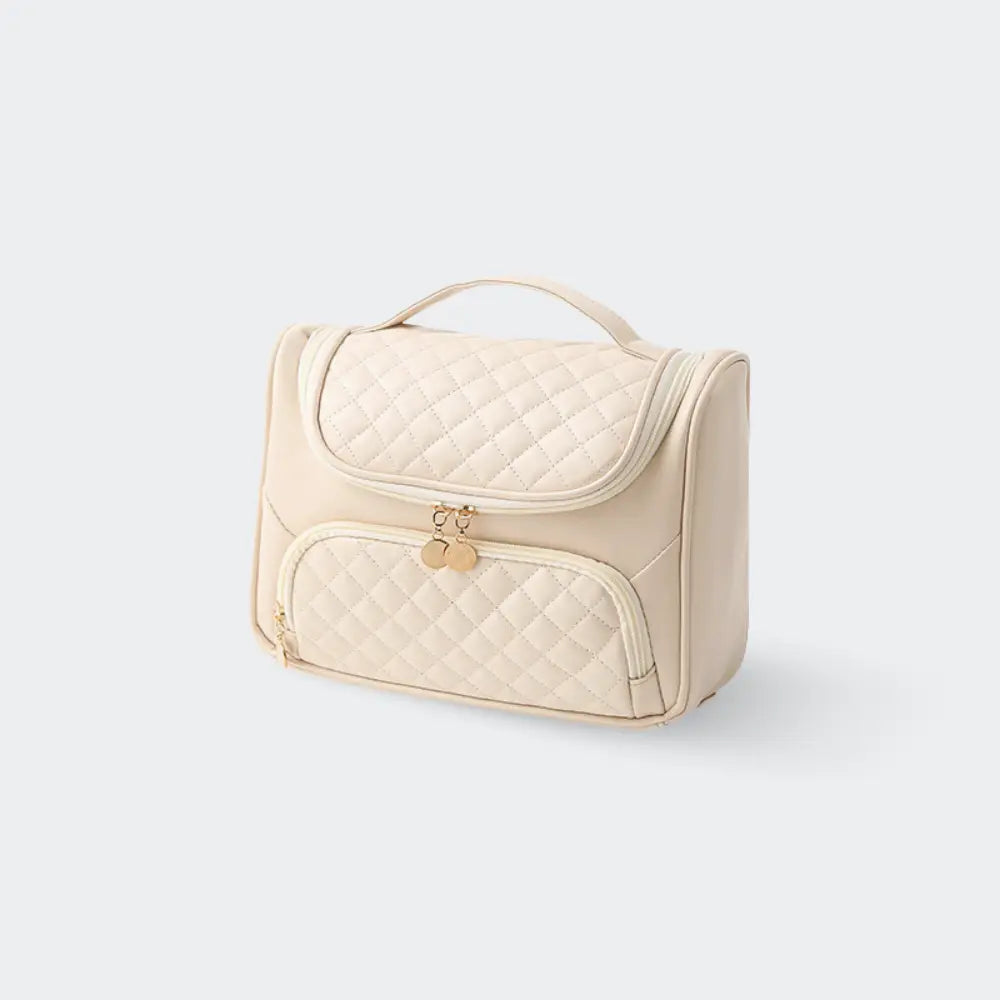 trousse de toilette de luxe beige Image