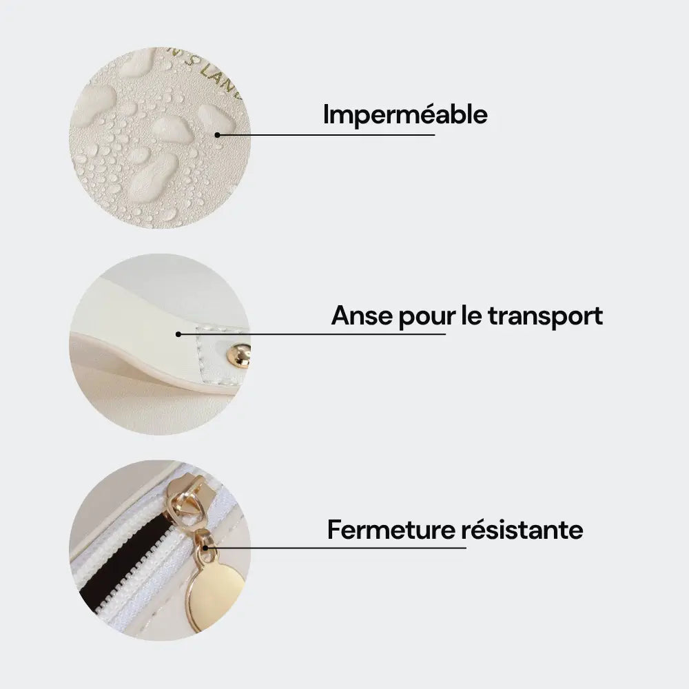 trousse de toilette de luxe femme consignes
