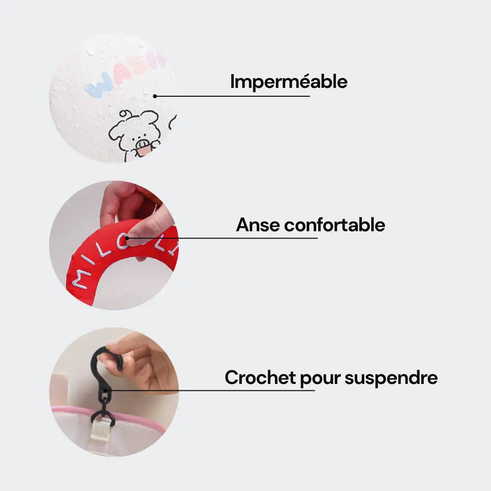 trousse de toilette enfant consignes