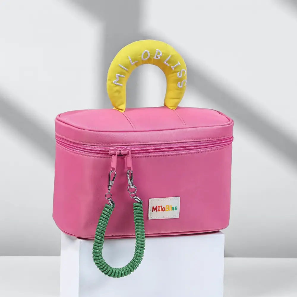trousse de toilette enfant garcon rose
