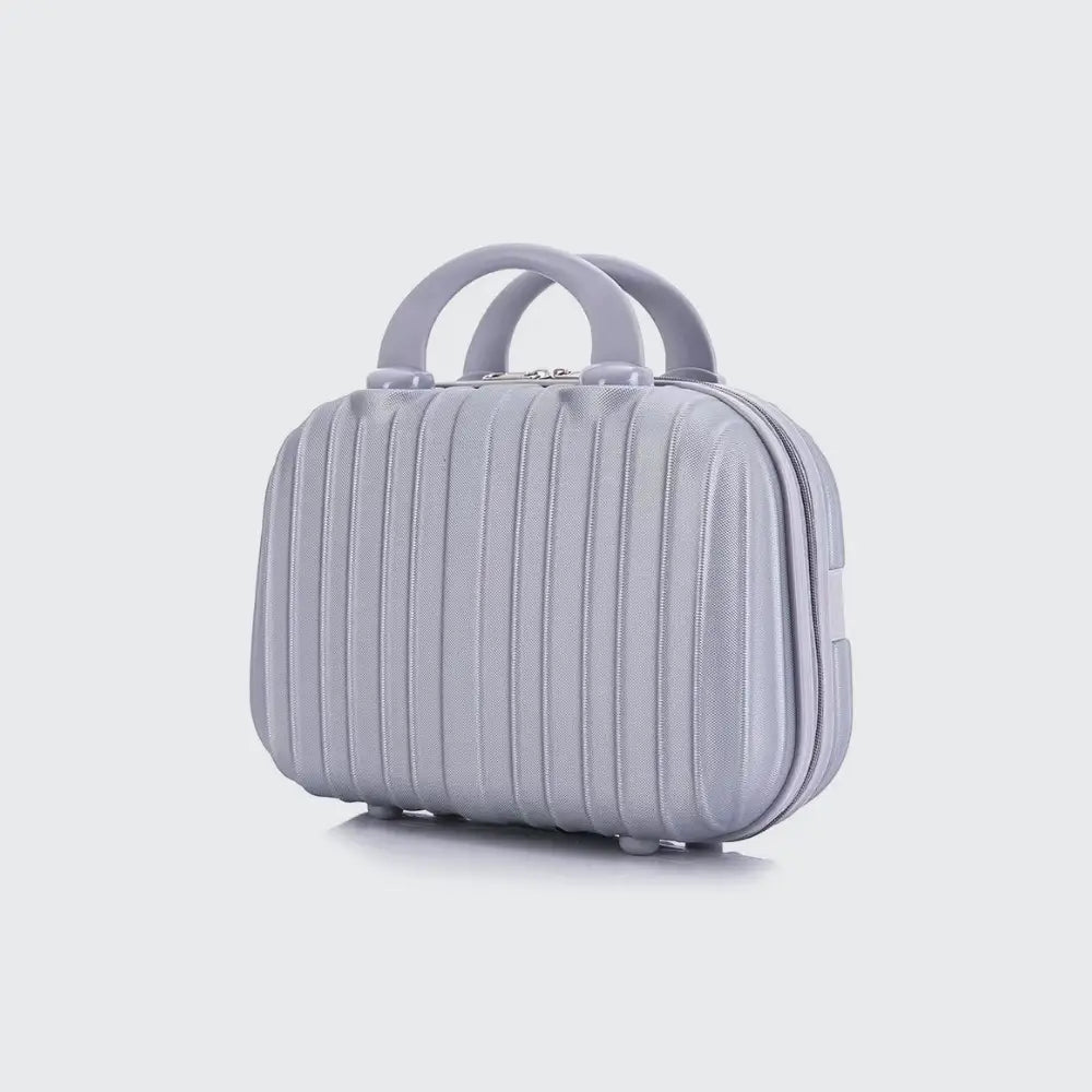 trousse de toilette et vanity pour femme voyage gris