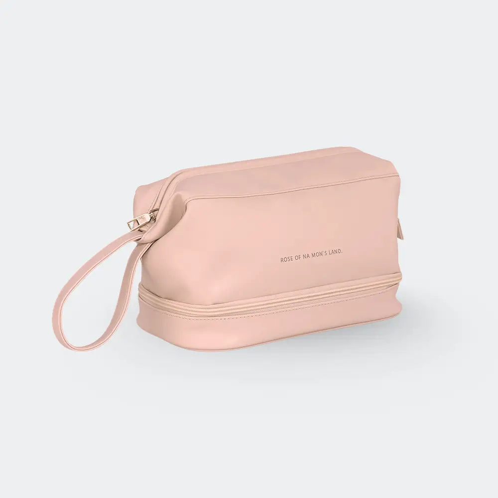 trousse de toilette femme rose