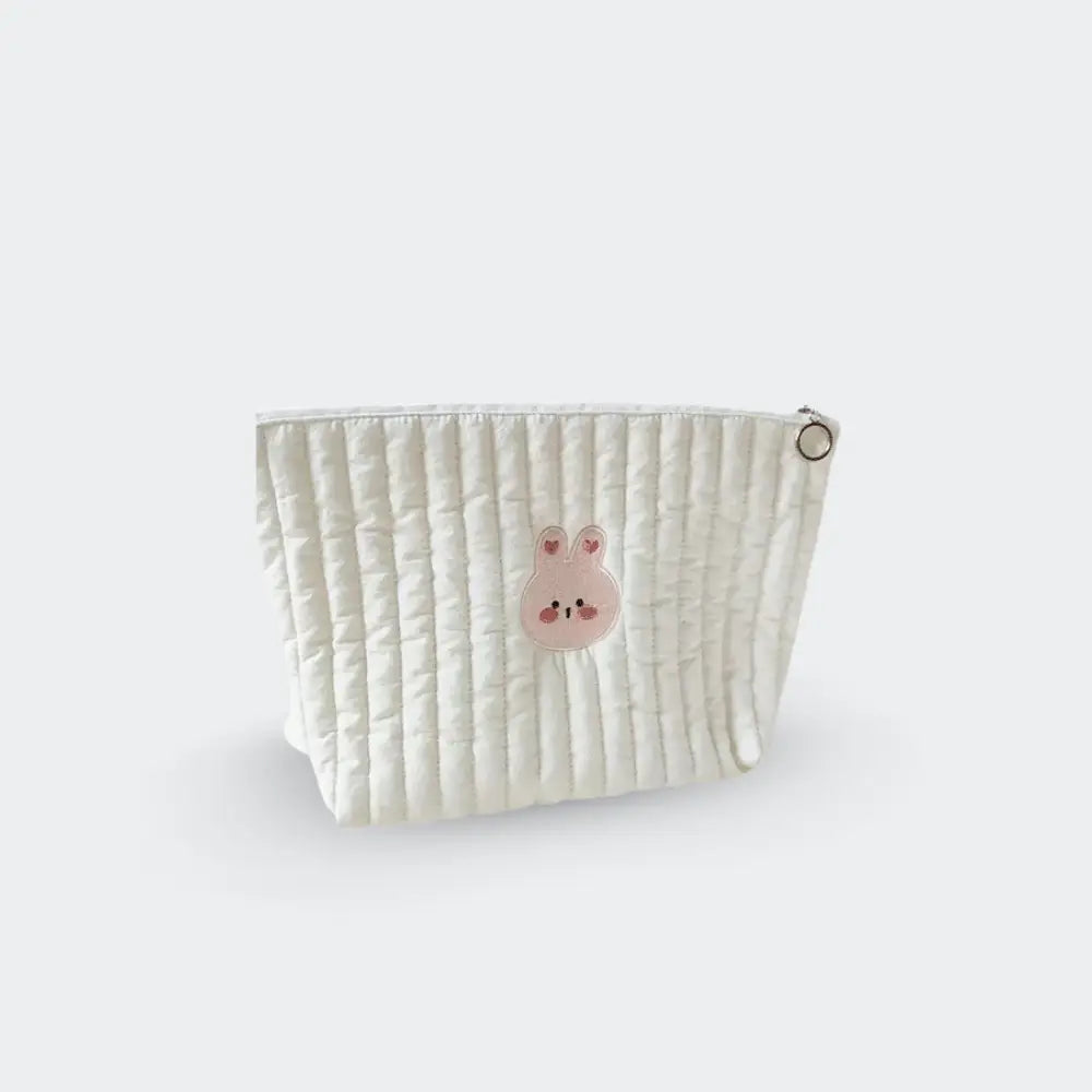 trousse de toilette gaz de coton cochon