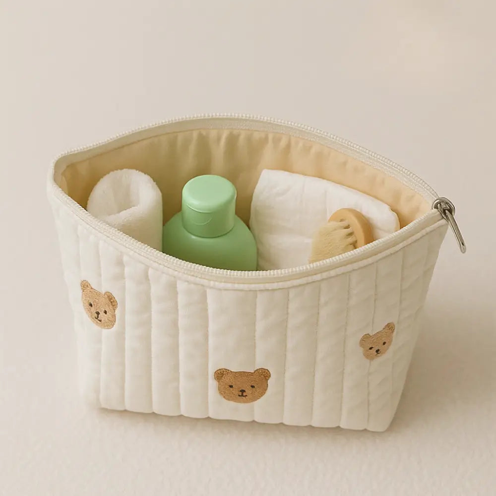 trousse de toilette gaz de coton pour enfant Image