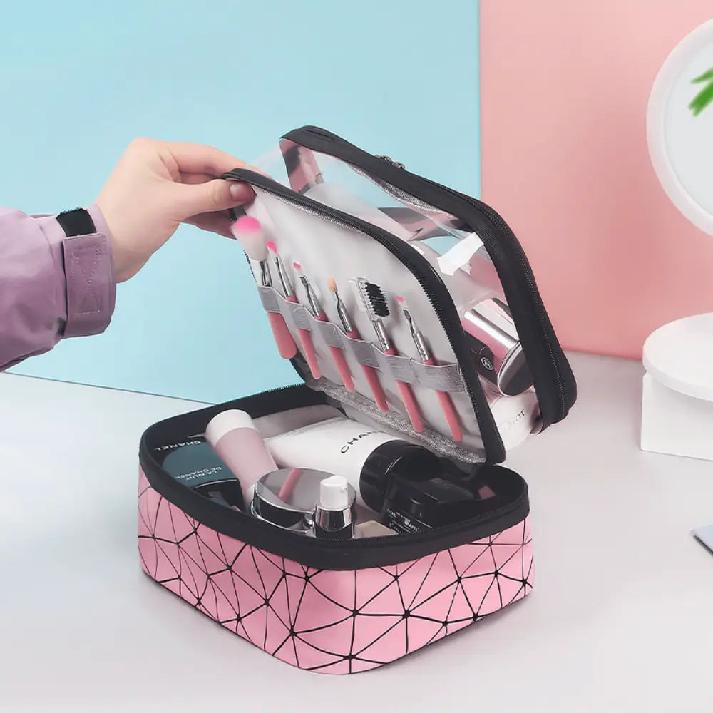 trousse de toilette grande transparente Image