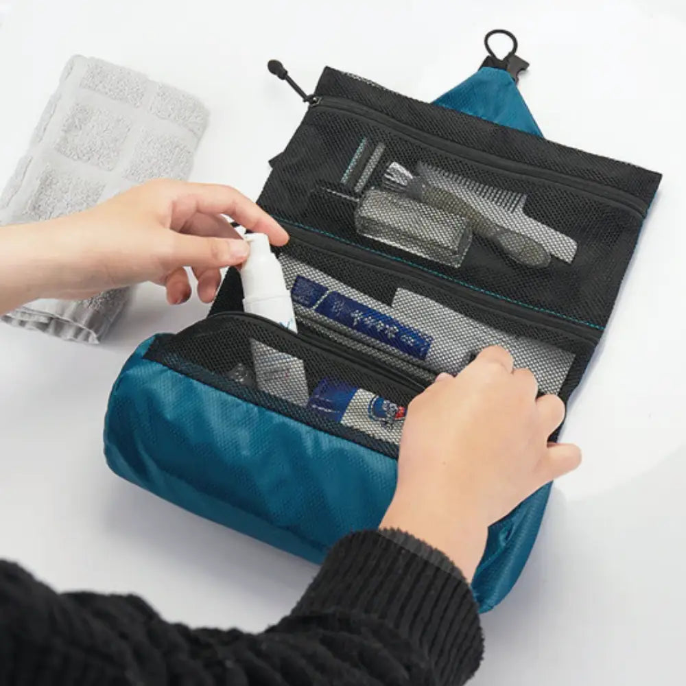 trousse de toilette homme a suspendre compartiment Image