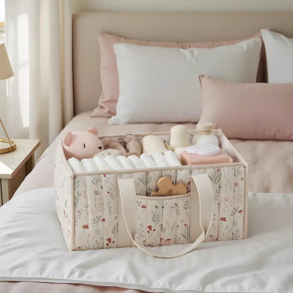 trousse de toilette naissance compartiment Image