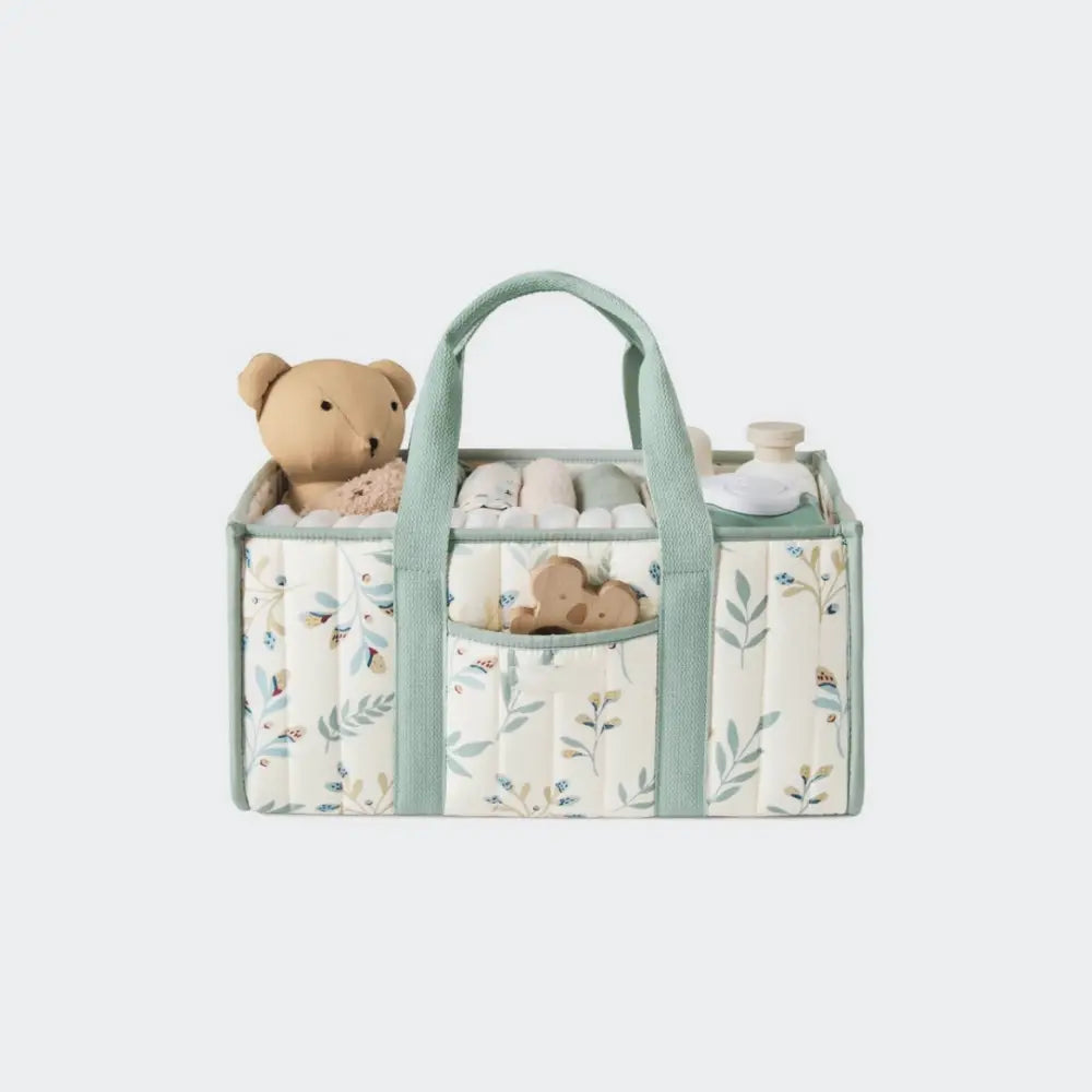 trousse de toilette naissance vert