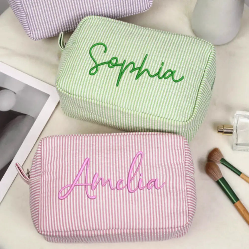 trousse de toilette personnalisable gaz de coton