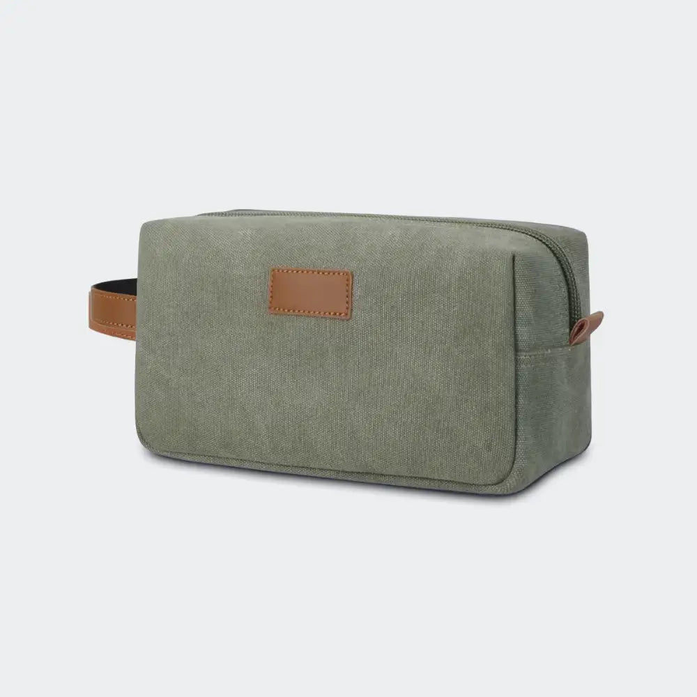 Trousse de Toilette Personnalisée Homme en Toile