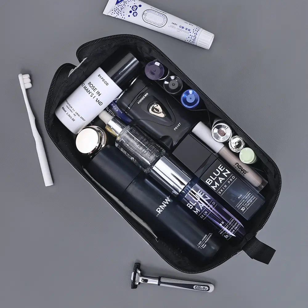 trousse de toilette pour homme compartiment