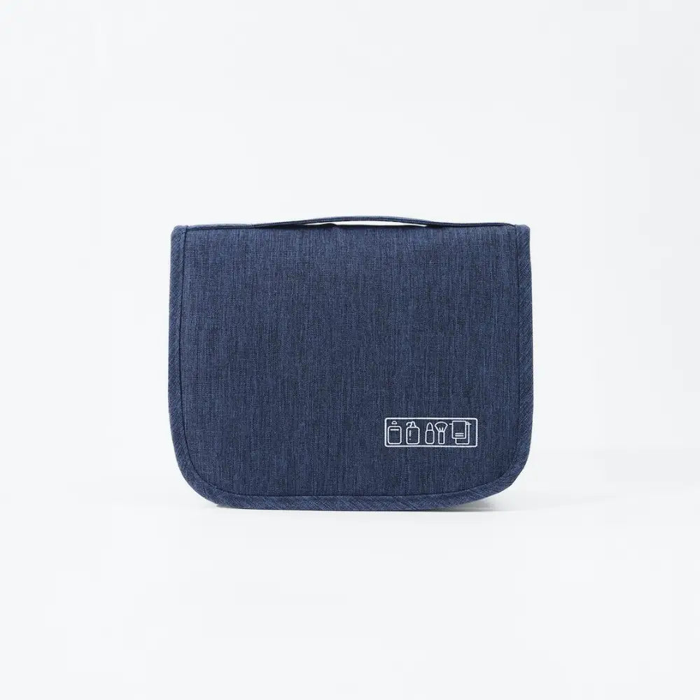 trousse de toilette suspendre bleu