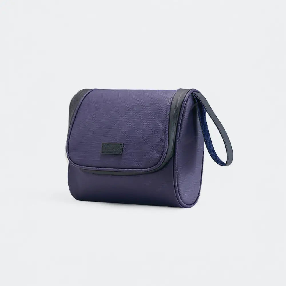 trousse de toilette suspendue bleu