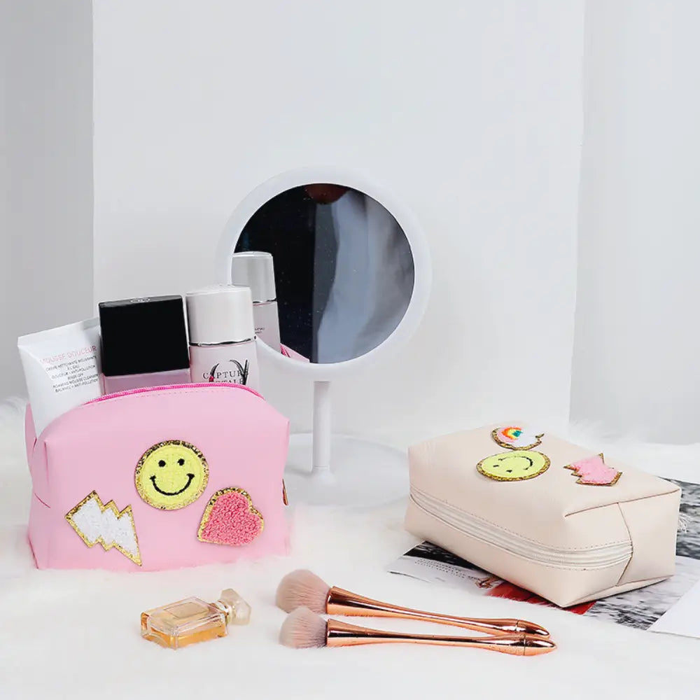 trousse de toilette tissu femme originale Image