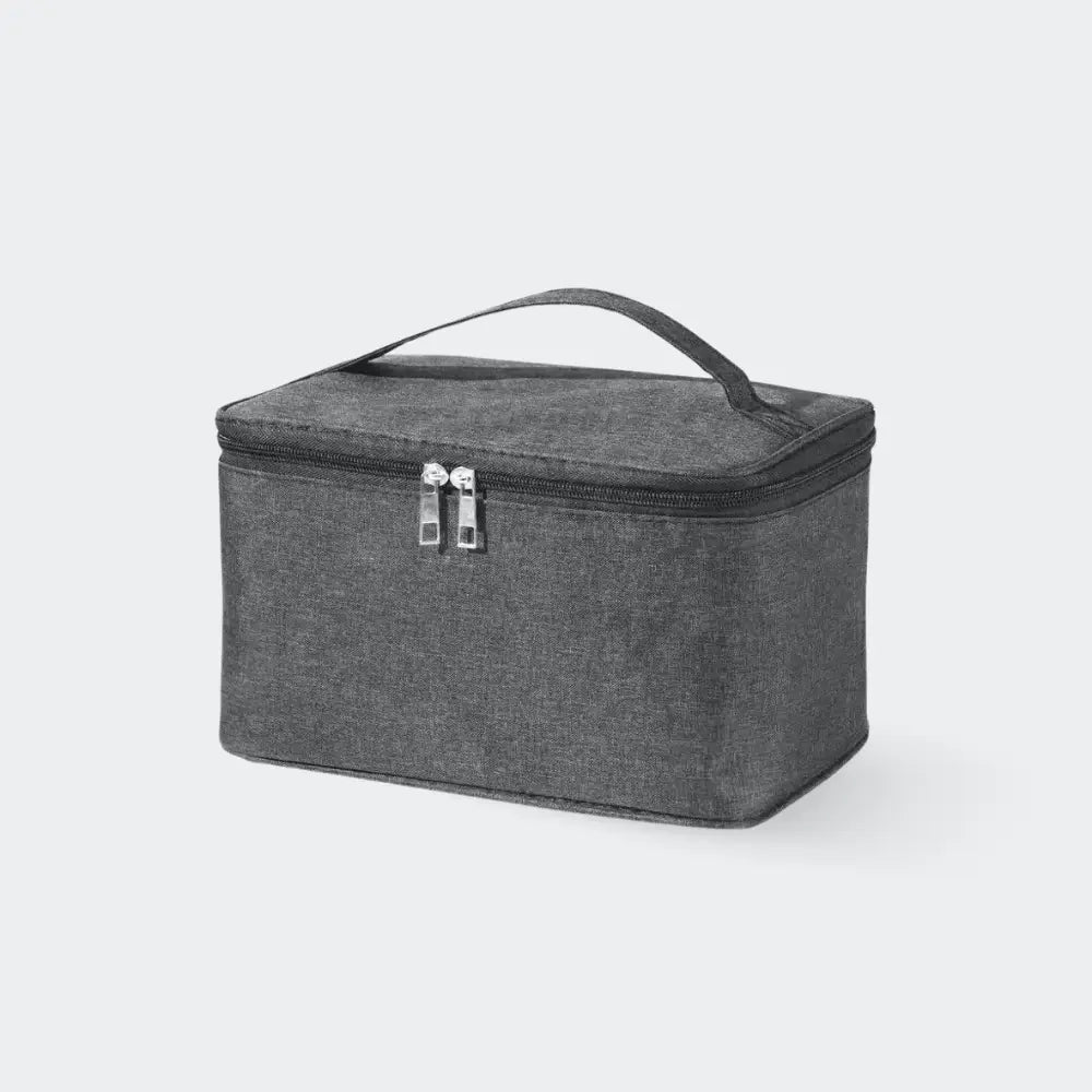 trousse de toilette tissu gris