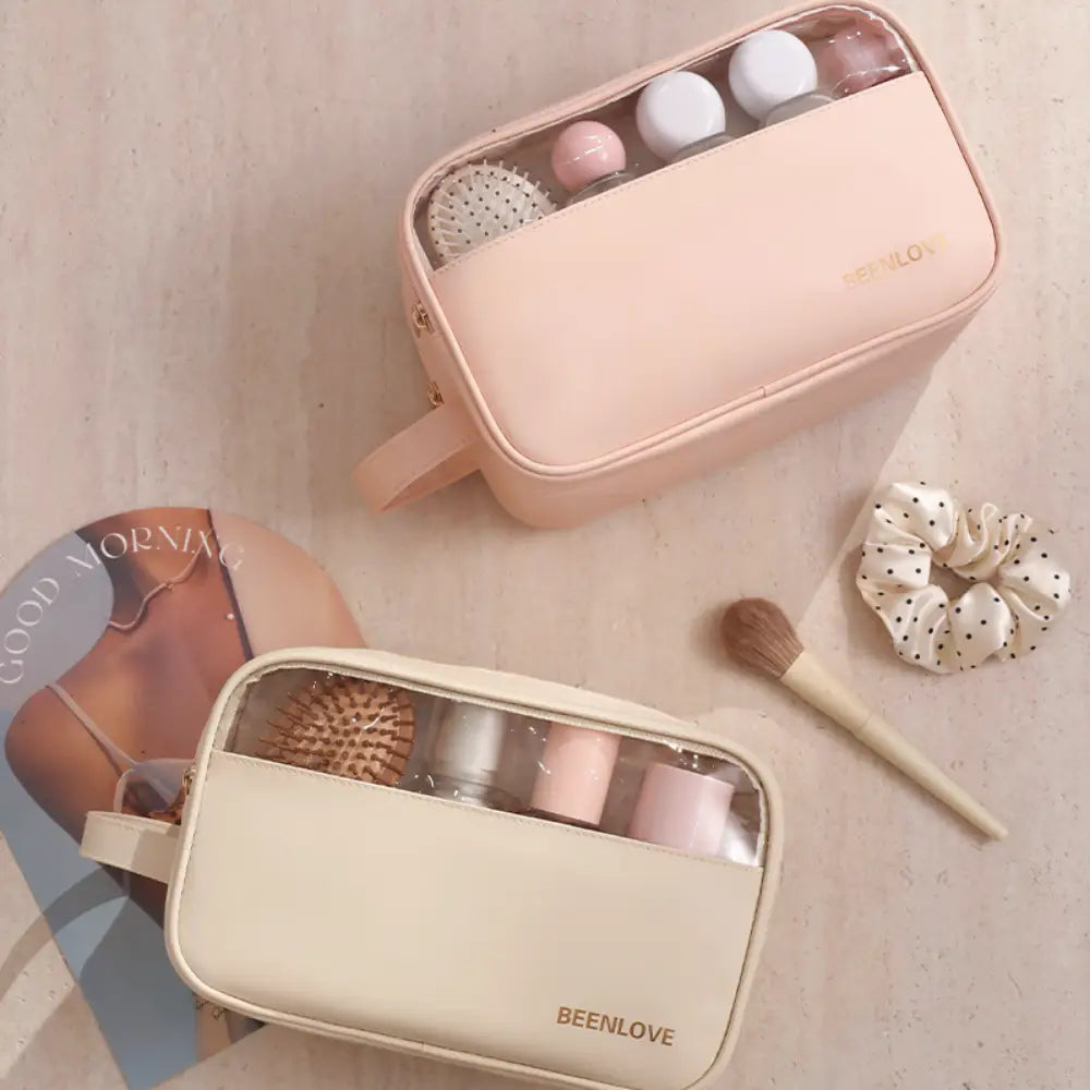 trousse de toilette transparente pour femme Image