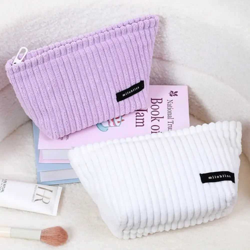 trousse de toilette velours côtelé femme Image