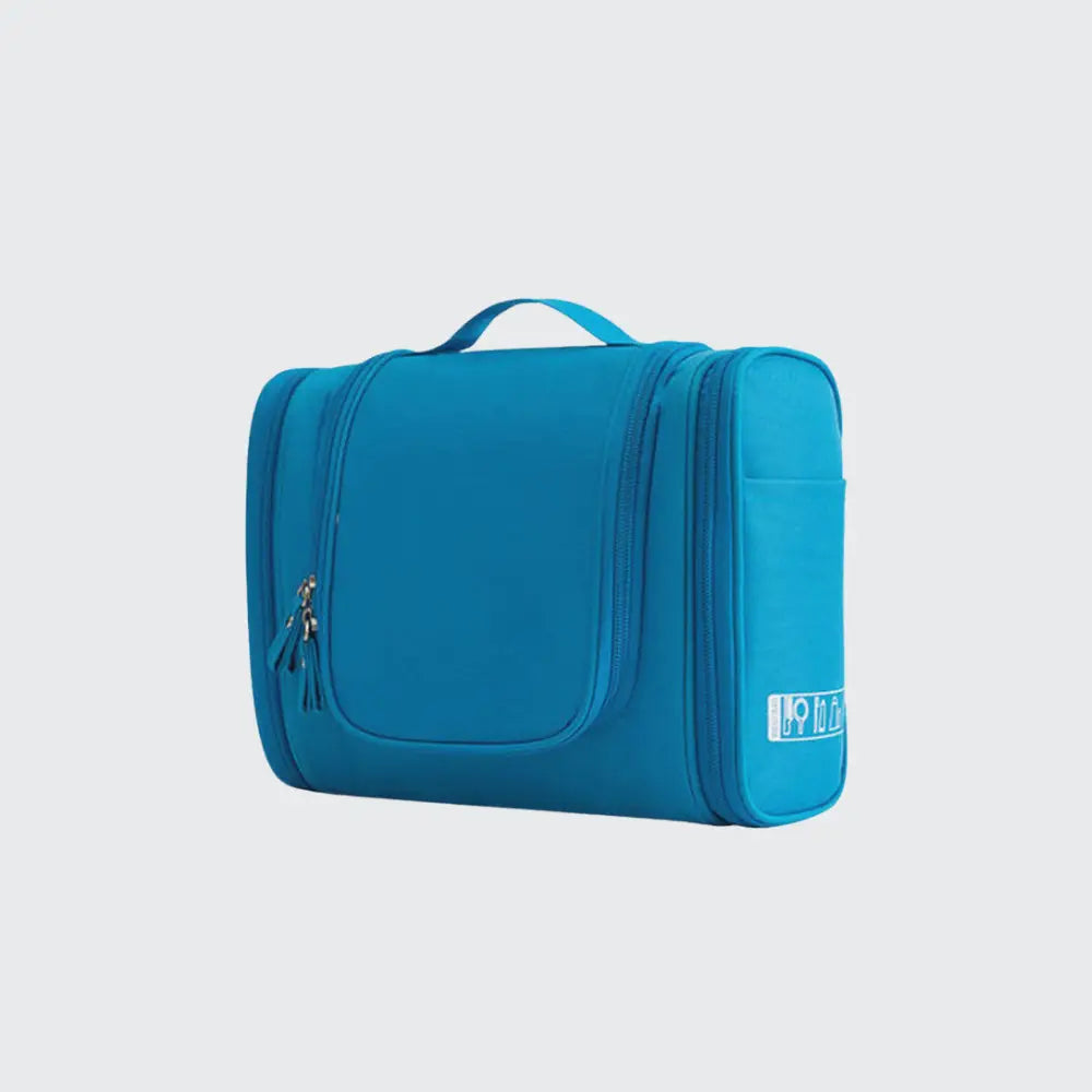 vanity homme bleu a suspendre en voyage