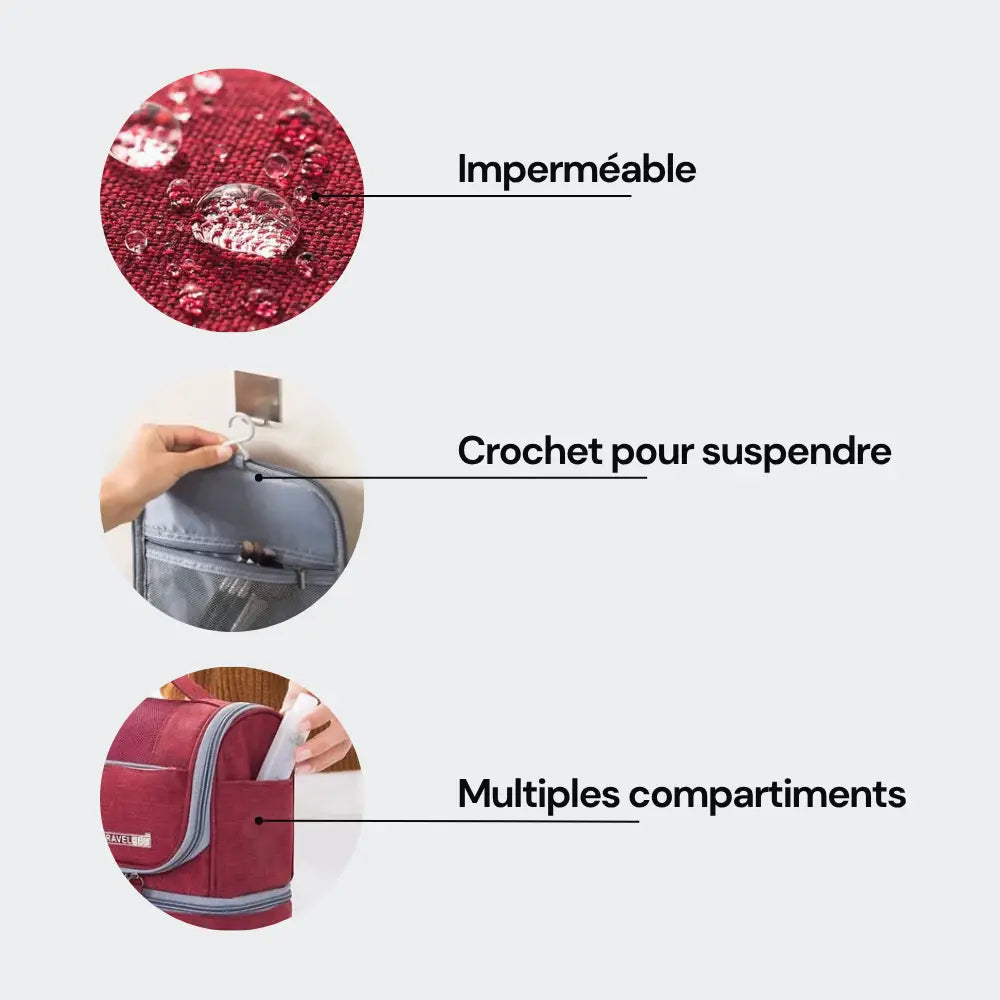 Vanity trousse de toilette consignes